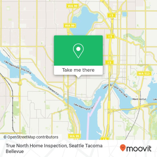 Mapa de True North Home Inspection