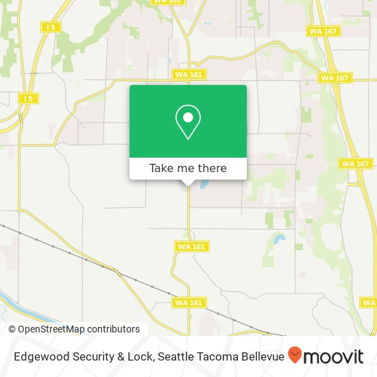 Edgewood Security & Lock map