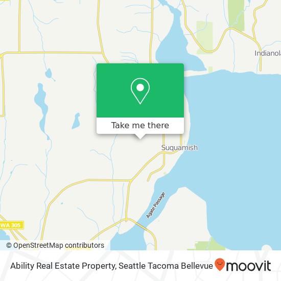 Mapa de Ability Real Estate Property