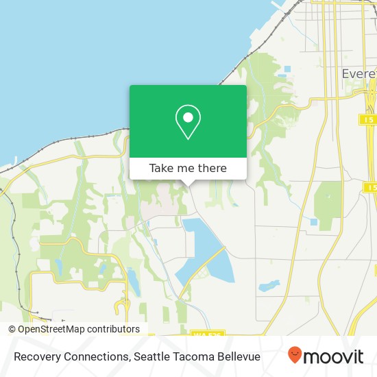 Recovery Connections map