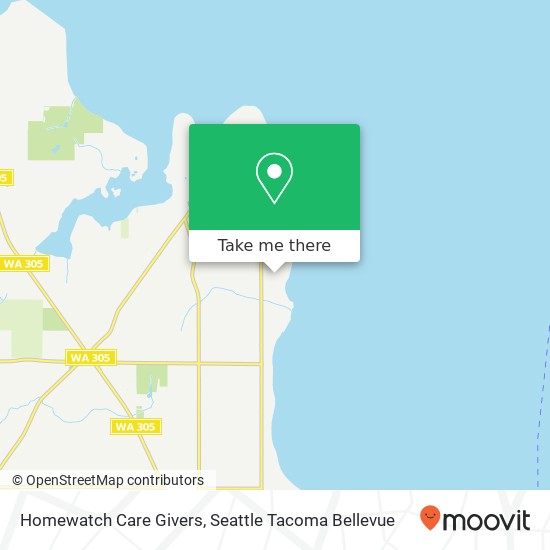 Mapa de Homewatch Care Givers