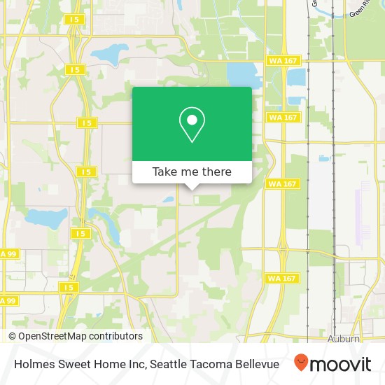 Mapa de Holmes Sweet Home Inc