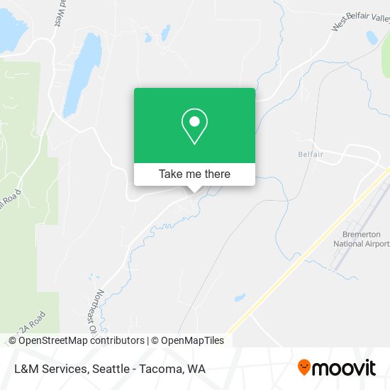 Mapa de L&M Services