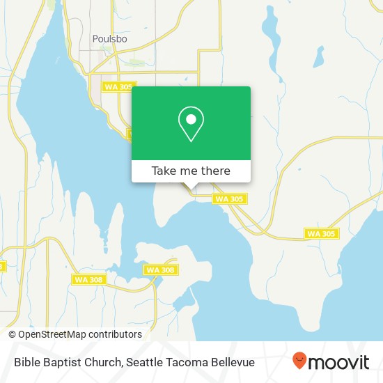 Mapa de Bible Baptist Church