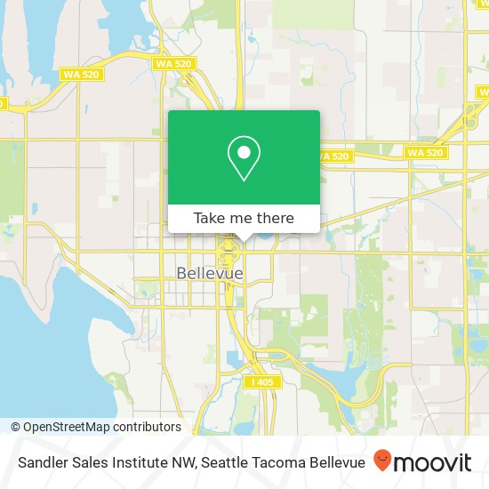 Mapa de Sandler Sales Institute NW