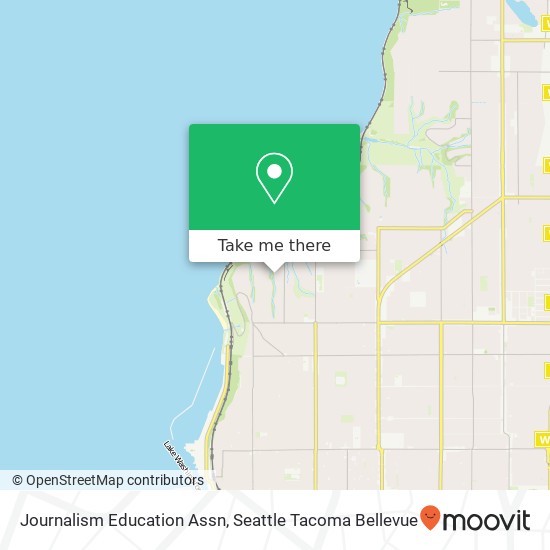 Journalism Education Assn map