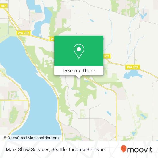 Mark Shaw Services map