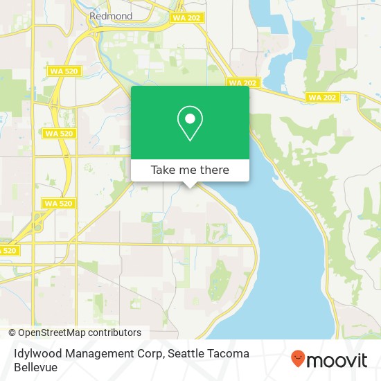 Idylwood Management Corp map