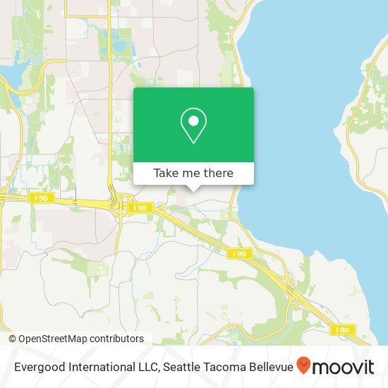 Evergood International LLC map