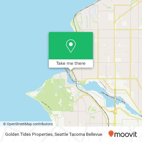 Golden Tides Properties map