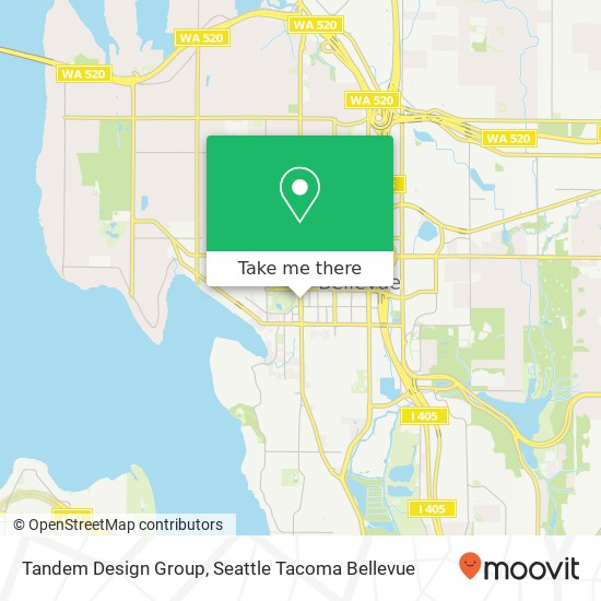 Tandem Design Group map