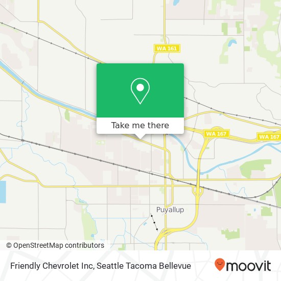 Friendly Chevrolet Inc map