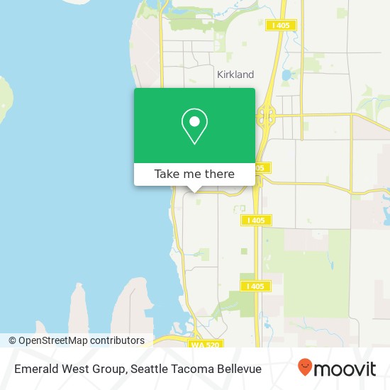 Emerald West Group map