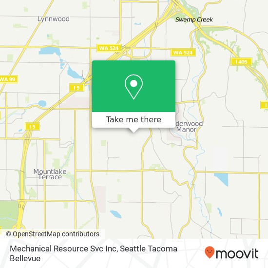 Mapa de Mechanical Resource Svc Inc