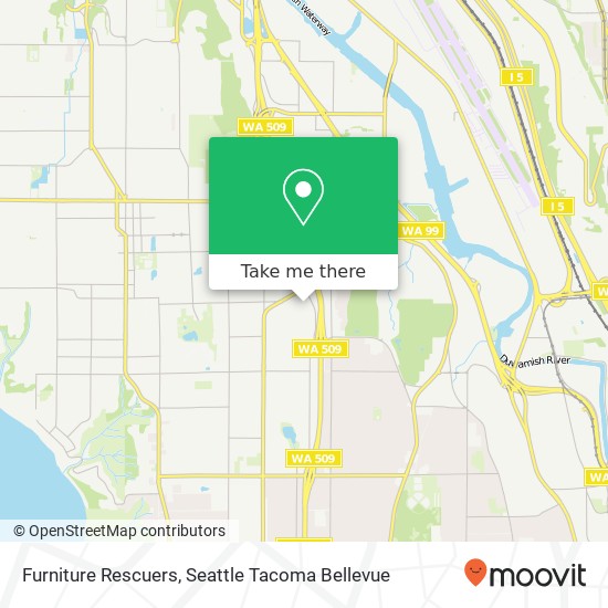 Furniture Rescuers map