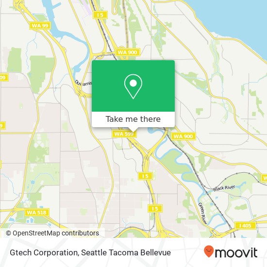 Gtech Corporation map