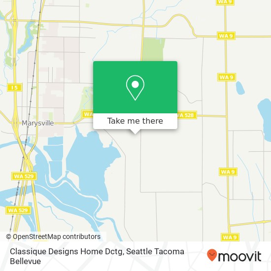 Classique Designs Home Dctg map