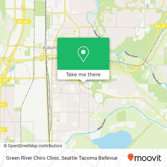 Green River Chiro Clinic map