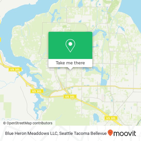 Blue Heron Meaddows LLC map