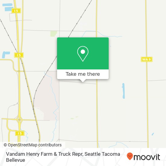 Vandam Henry Farm & Truck Repr map