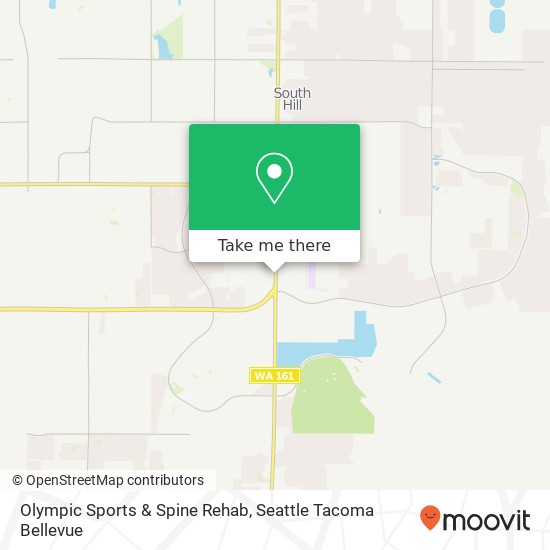 Olympic Sports & Spine Rehab map