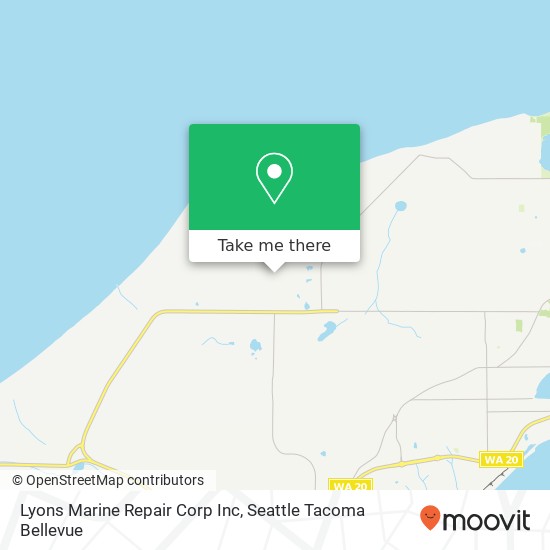 Mapa de Lyons Marine Repair Corp Inc