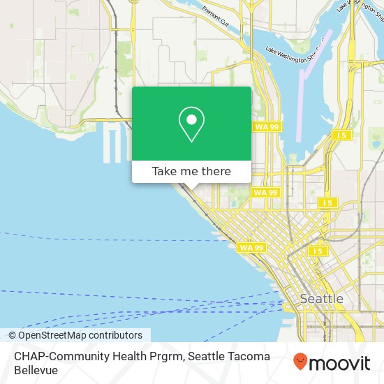 CHAP-Community Health Prgrm map