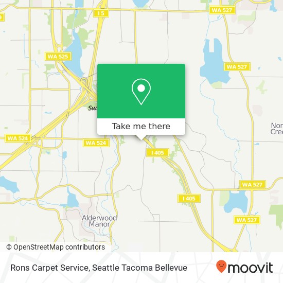 Rons Carpet Service map