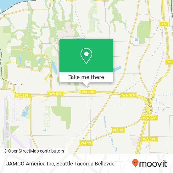 JAMCO America Inc map