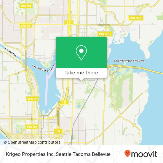 Krigeo Properties Inc map