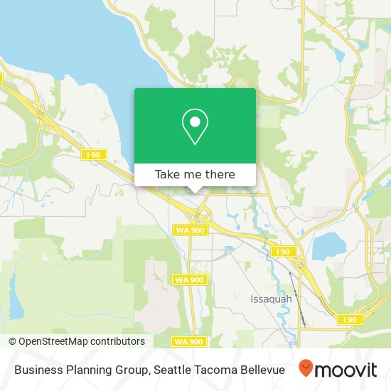 Business Planning Group map