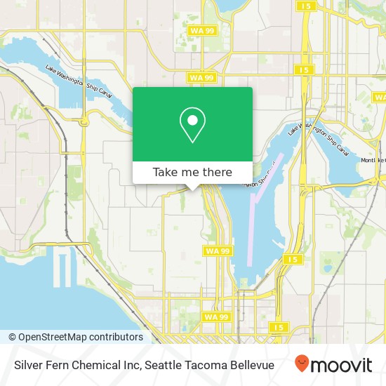 Silver Fern Chemical Inc map