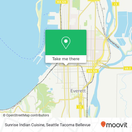 Sunrise Indian Cuisine map