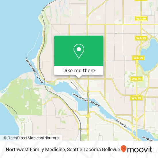 Northwest Family Medicine map