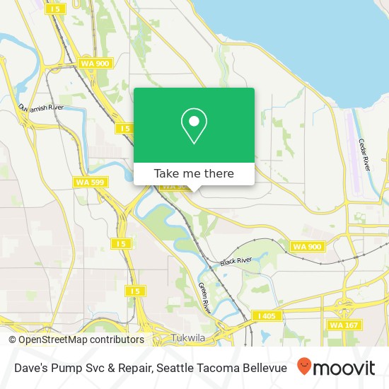 Dave's Pump Svc & Repair map