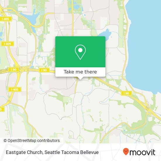 Eastgate Church map
