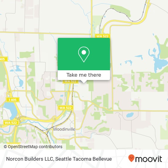 Mapa de Norcon Builders LLC