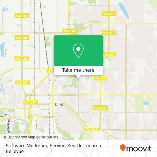 Software Marketing Service map