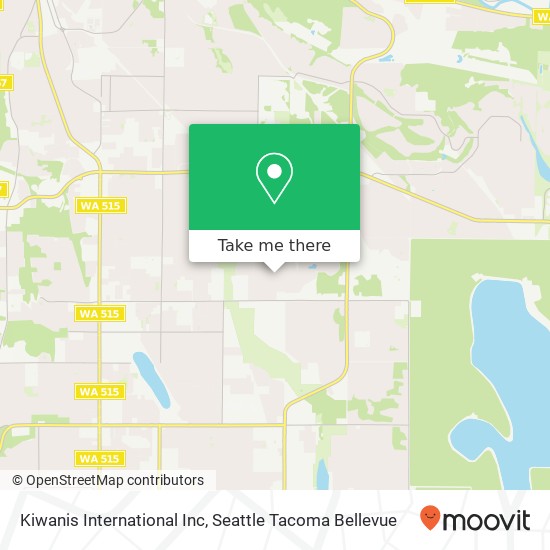 Kiwanis International Inc map