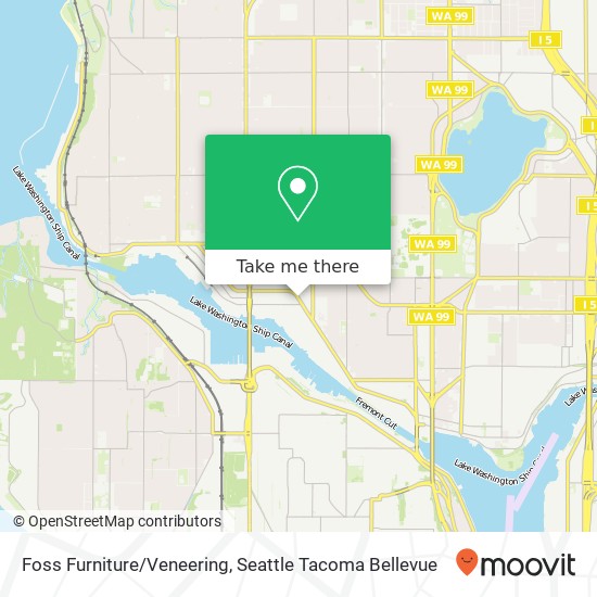 Foss Furniture/Veneering map