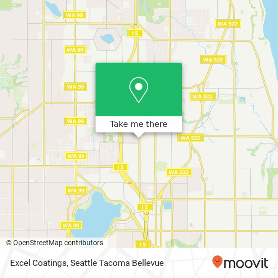 Excel Coatings map