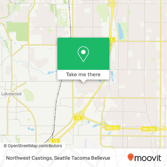 Northwest Castings map