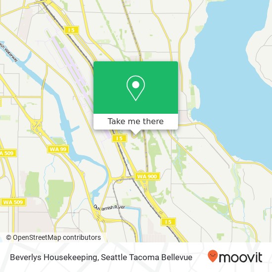 Beverlys Housekeeping map