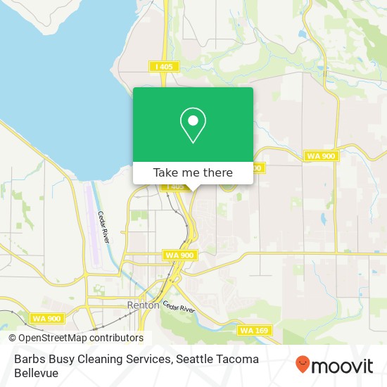 Mapa de Barbs Busy Cleaning Services