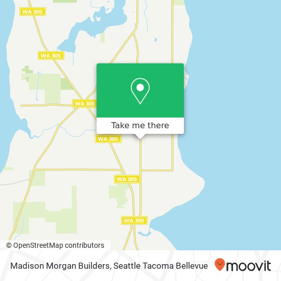 Madison Morgan Builders map