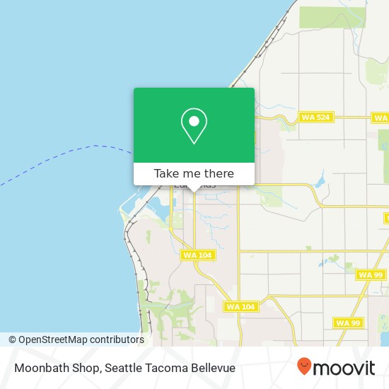 Moonbath Shop map
