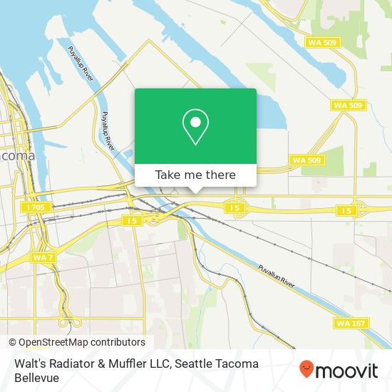 Walt's Radiator & Muffler LLC map