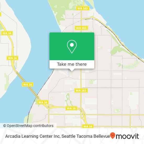 Arcadia Learning Center Inc map