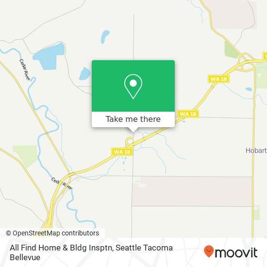 Mapa de All Find Home & Bldg Insptn