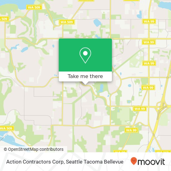 Action Contractors Corp map